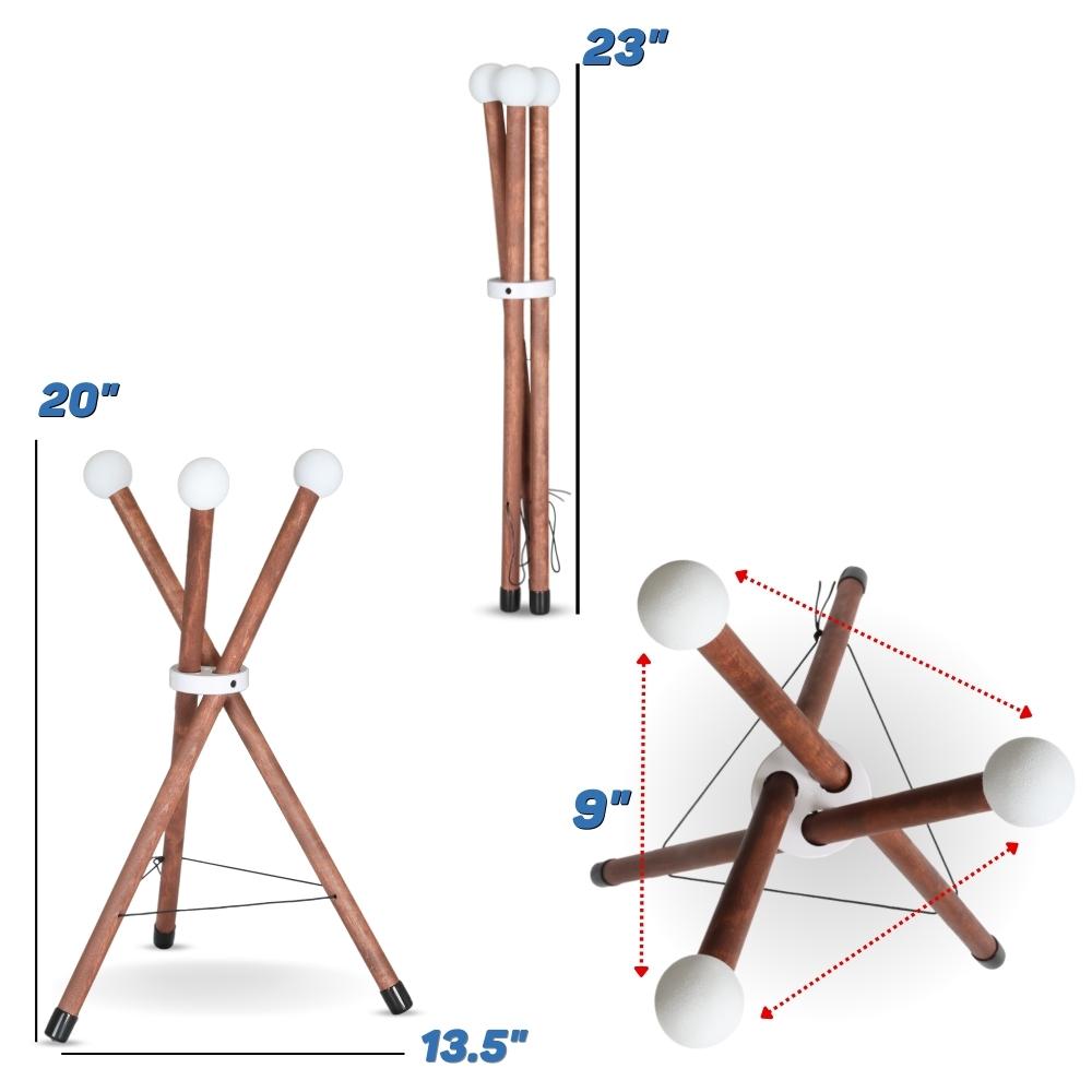 Wooden Drum Stand