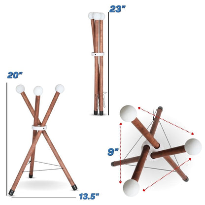 Wooden Drum Stand