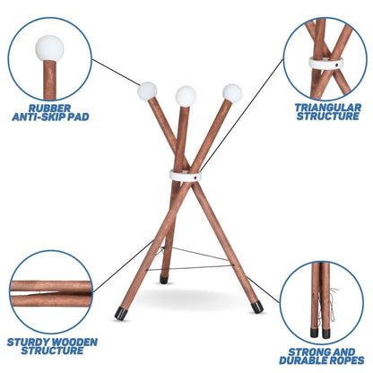 Wooden Drum Stand